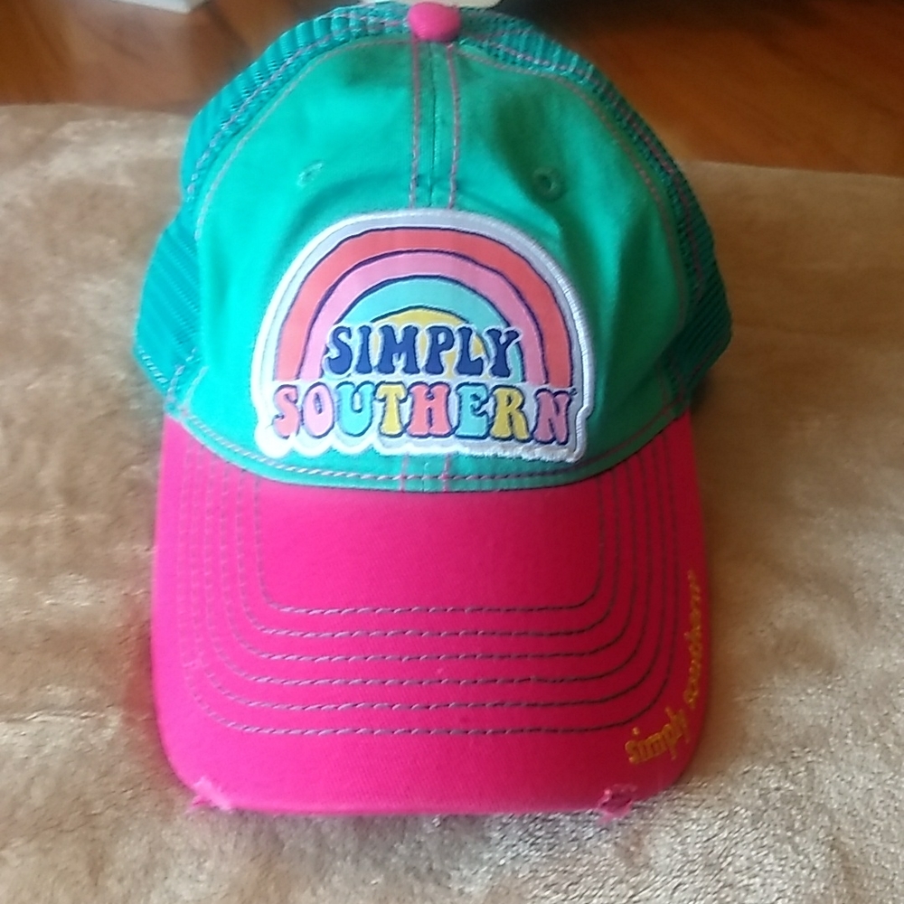 Simply Southern Rainbow snap back hat